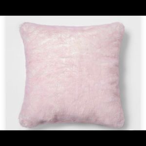 Euro Faux Fur Throw Pillows